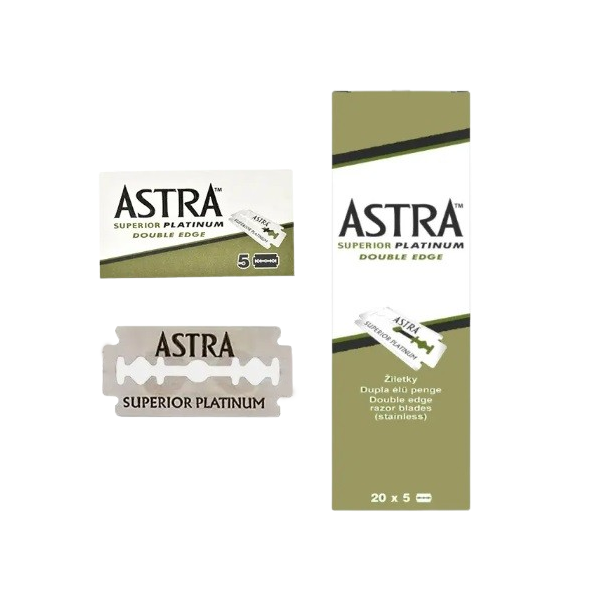 [CAF-AS-4000] ASTRA PREMIUM BLADE FULL GREEN BOX 100 UNITS.
