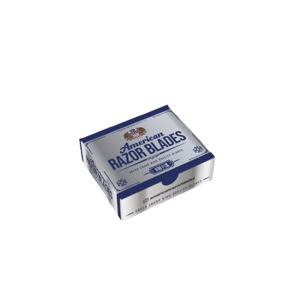 [CAF-ARB-1000] AMERICAN RAZOR BLADES CUCHILLAS CORTADAS 100 pcs