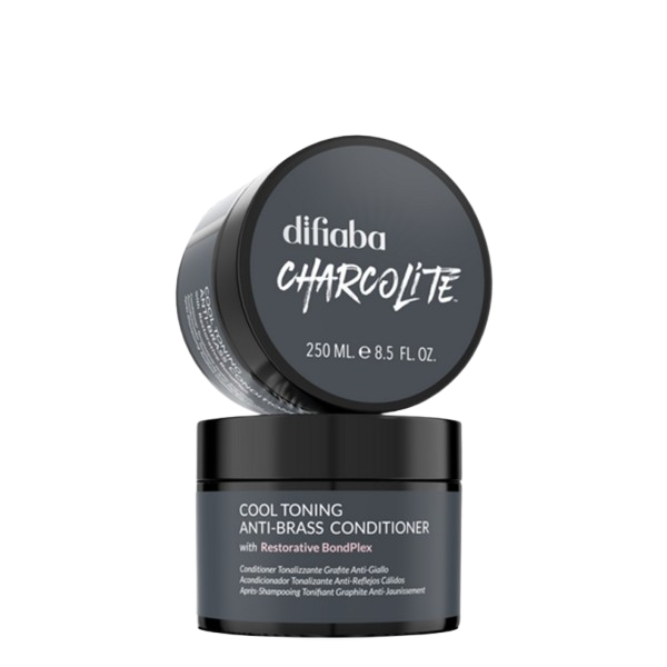 [DF03848] DIFIABA CHARCOLITE ACONDICIONADOR TONALIZANTE ANTI-AMARILLO DE  250 ML