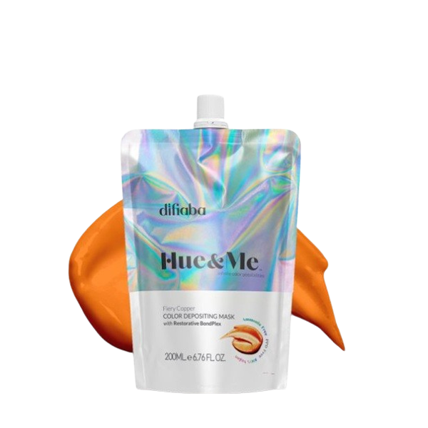 [DF04371] DIFIABA HUE&ME MASCARILLA COLOR COBRE ARDIENTE 200ML