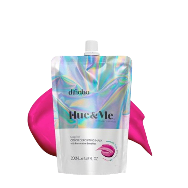 [DF04401] DIFIABA HUE&ME MASCARILLA COLOR MAGENTA 200ML