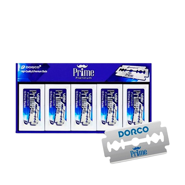 [CAF-PR-100] DORCO PRIME CUCHILLAS ENTERAS 100 uds