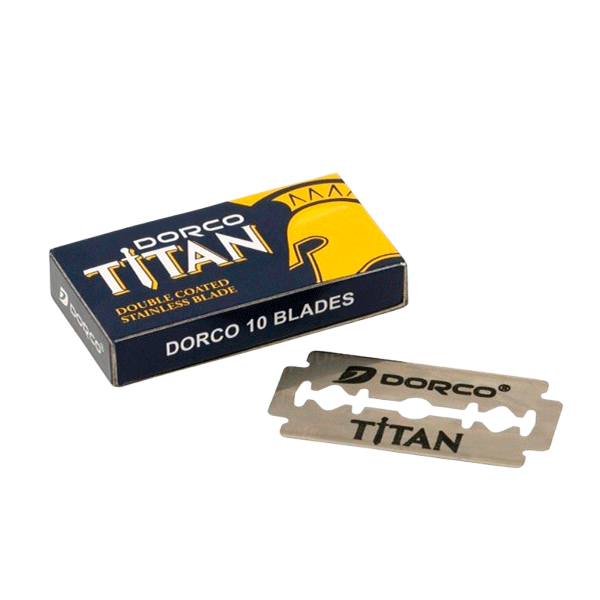 [CAF-TIT-100] DORCO TITAN CUCHILLAS ENTERA 100 UND