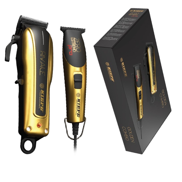 [CODE 6352] KIEPE HAIR CLIPPERS GOLDEN COMBO