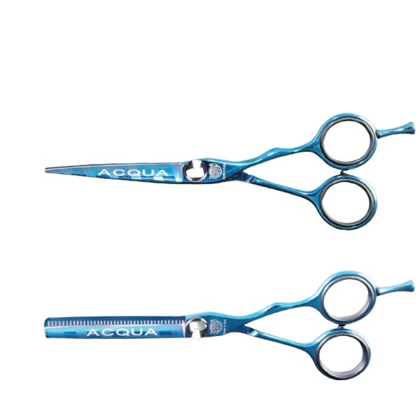 KIEPE JUEGO TIJERAS AQUA 5,5"