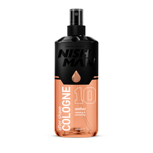 NISHMAN AFTER SHAVE COLONIA AMBER 10 400ml