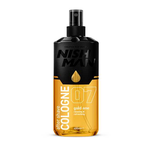 [NMN-109-07] NISHMAN AFTER SHAVE COLONIA GOLD ONE 07 400 ml