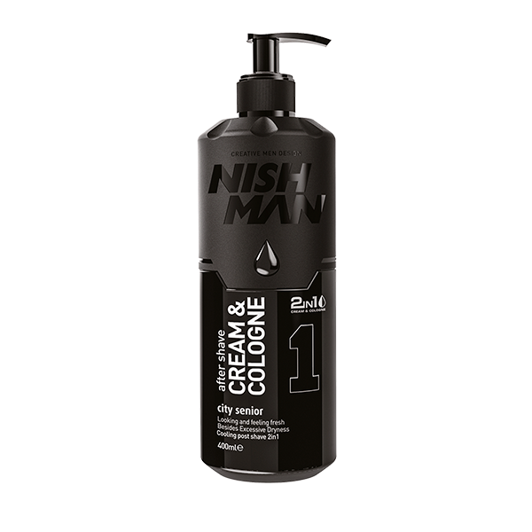 NISHMAN AFTER SHAVE CREMA y COLONIA CITY SENIOR 01 400 ml
