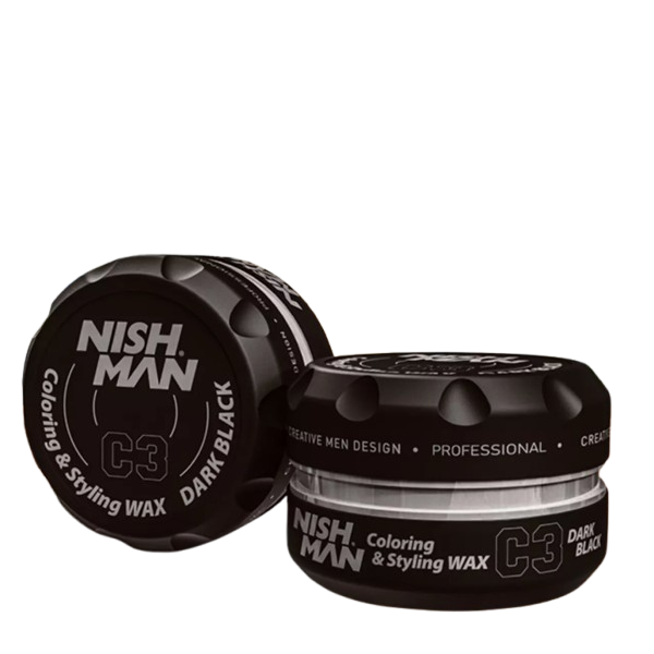 [NMN-102-C3] NISHMAN CERA COLOR NEGRO OSCURO  C3 100 ml
