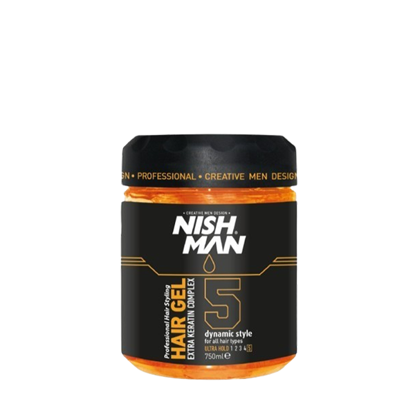 NISHMAN GEL GOMINA DYNAMIC STYLE 5 ULTRA FUERTE 750 ml