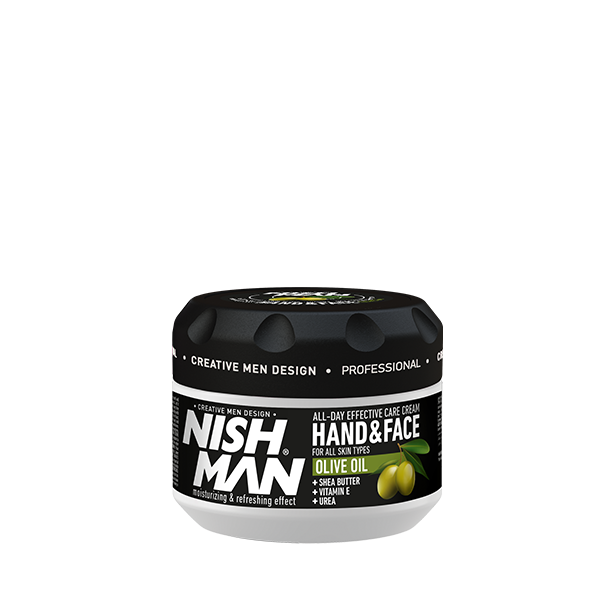 NISHMAN CREMA DE MANOS Y CARA ACEITE DE OLIVA 300 ml