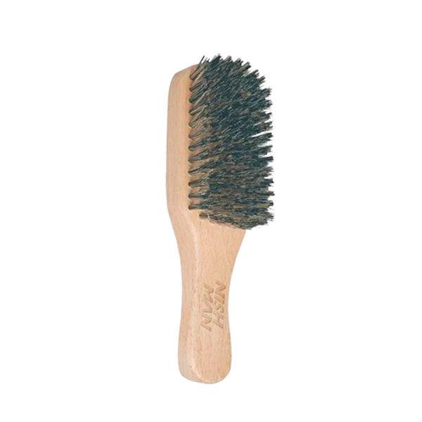 NISHMAN CEPILLO FADE PREMIUM BARBA ( MARRON CLARO)