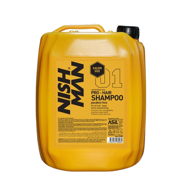 [NMN-117-5000] NISHMAN SHAMPOO LIBRE PARABENOS 01 5000 ml