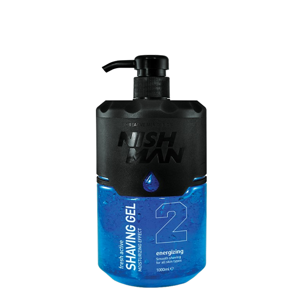 [NMN-114-02] NISHMAN GEL DE AFEITADO BLUE ENERGIZING 02 1000 ml