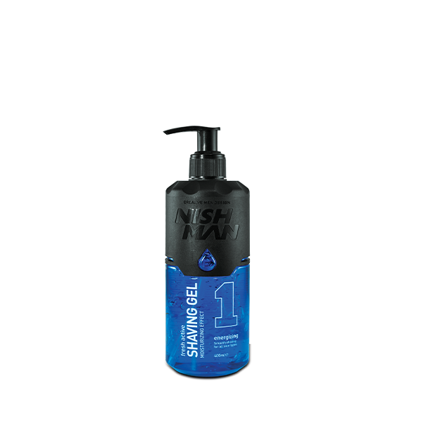 [NMN-113-01] NISHMAN GEL DE AFEITADO BLUE ENERGIZING 01 400 ml