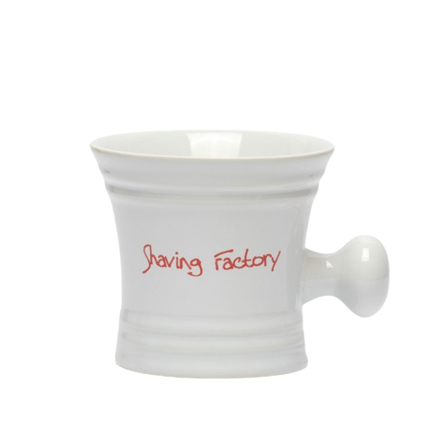 [TSF-105-W] TSF WHITE CERAMIC SHAVING CUP