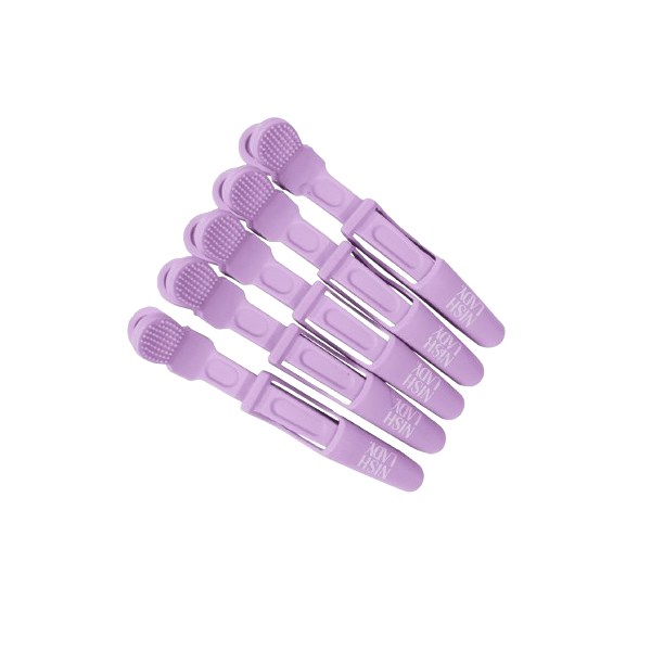 NISHLADY PINZAS PARA EL CABELLO PURPURAS