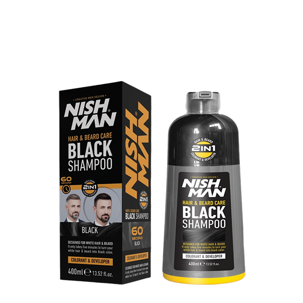 NISHMAN SHAMPOO NEGRO PROGRESIVO SEMI-PERMANENTE 200 ml