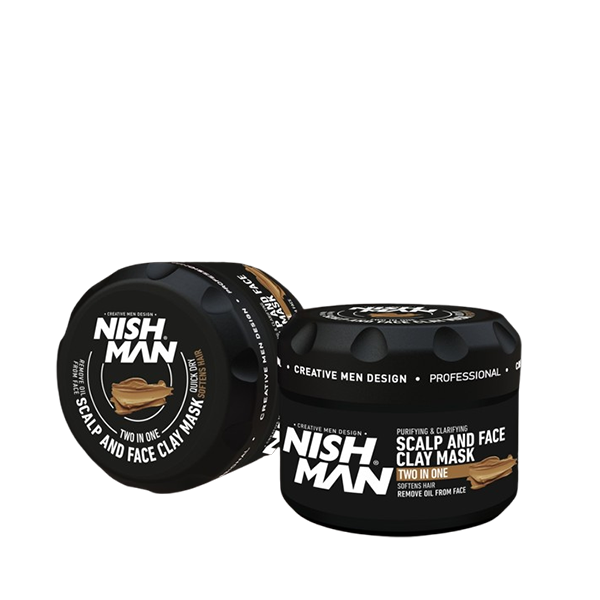 NISHMAN MASCARILLA BARRO CUERO CABELLUDO Y ROSTRO 450 gr