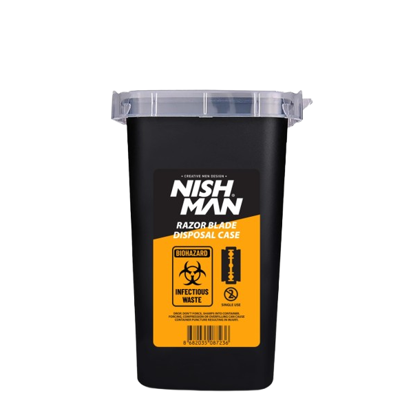 [NMN-201] NISHMAN CONTENEDOR CUCHILLAS USADAS 500 ml