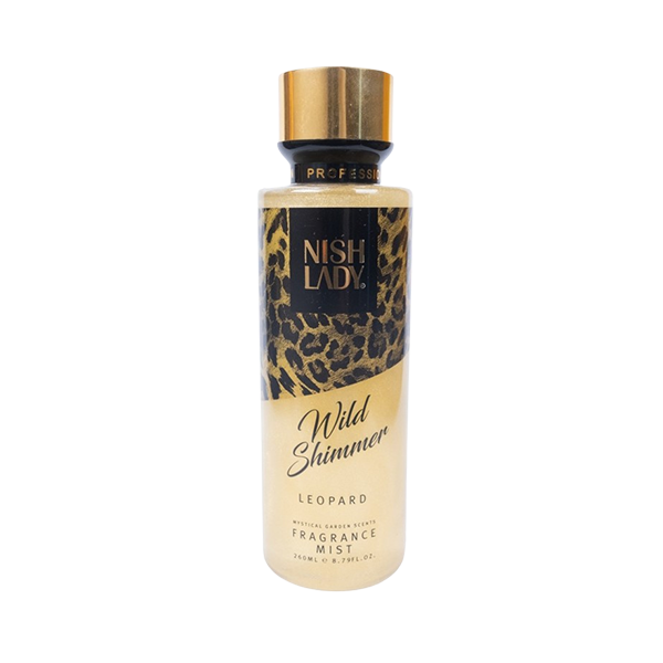 [NLY-134-LEO] NISHLADY BODY MIST WILD SHIMMER LEOPARD 260ML