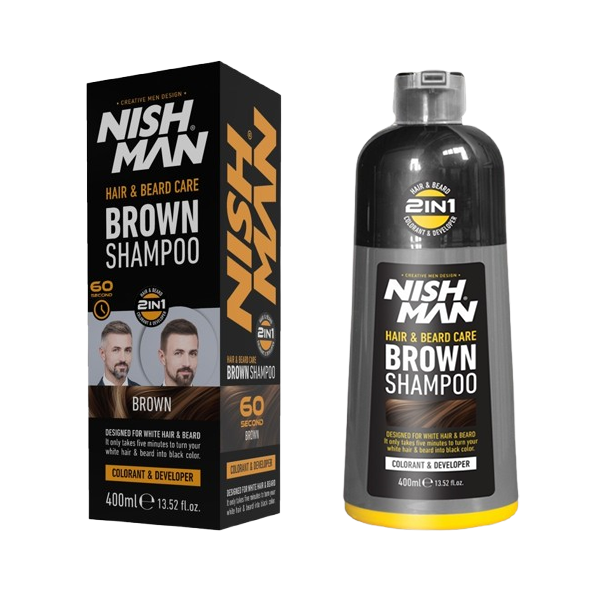 NISHMAN SHAMPOO  MARRÓN PROGRESIVO SEMI-PERMANENTE 400 ml 