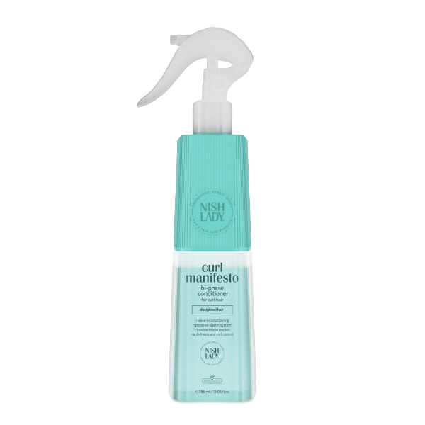 [NL-386-MANIFESTO] NISHLADY BI PHASE CONDITIONER  CURL MANIFESTO 386 ML