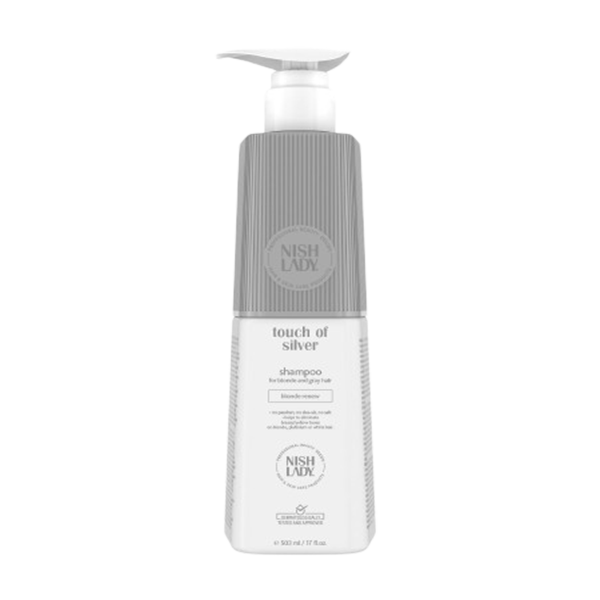 [NL-TOUCH-OF-SILVER] NISHLADY  SHAMPOO TOUCH OF SILVER 503 ML