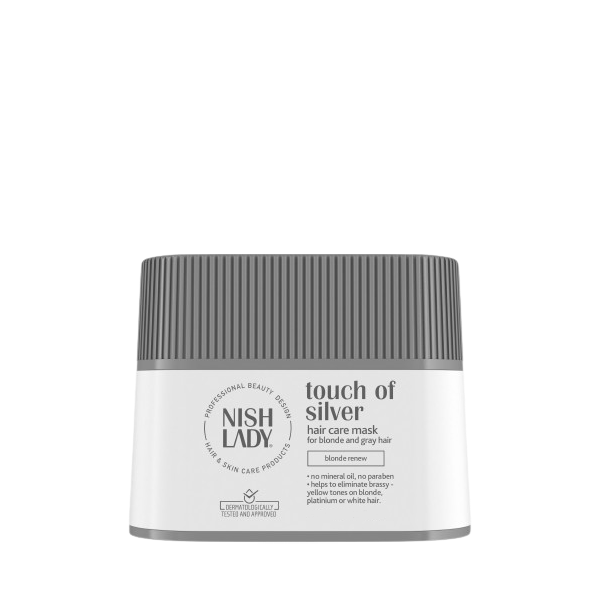 [NL-TOS-CARE-MASK] NISHLADY  TOUCH OF SILVER HAIR CAR MASK 275 ML