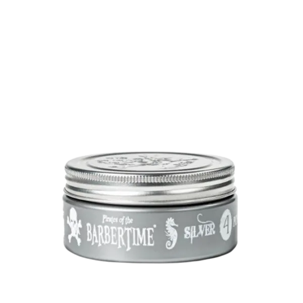 [BT-100-SIL] BARBERTIME POMADA PLATA 150 ml