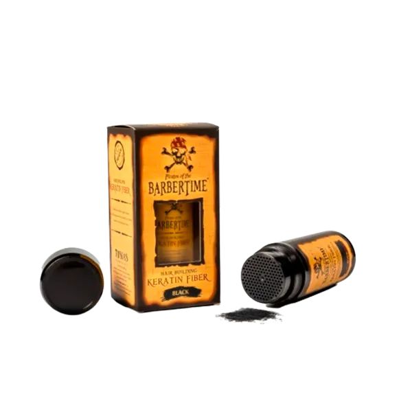 [BT-139-BL] BARBERTIME FIBRA CAPILAR NEGRA 21gr