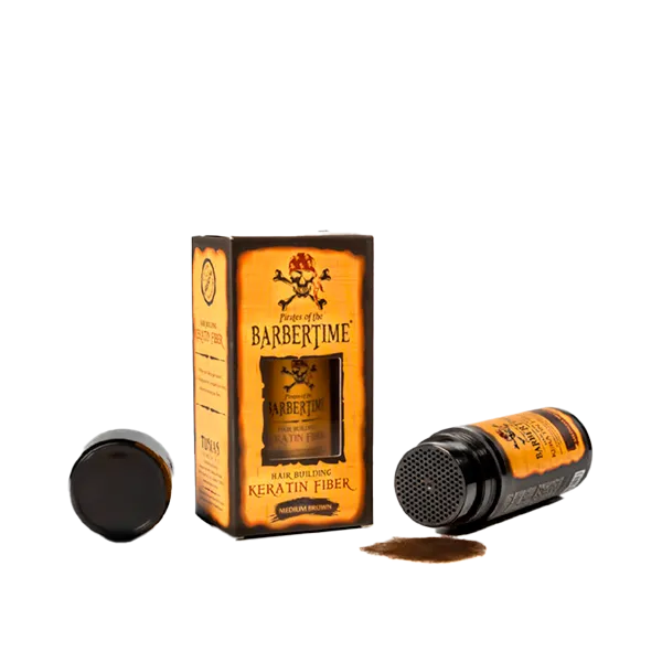 [BT-139-MB] BARBERTIME FIBRA CAPILAR CASTAÑO MEDIO 21gr