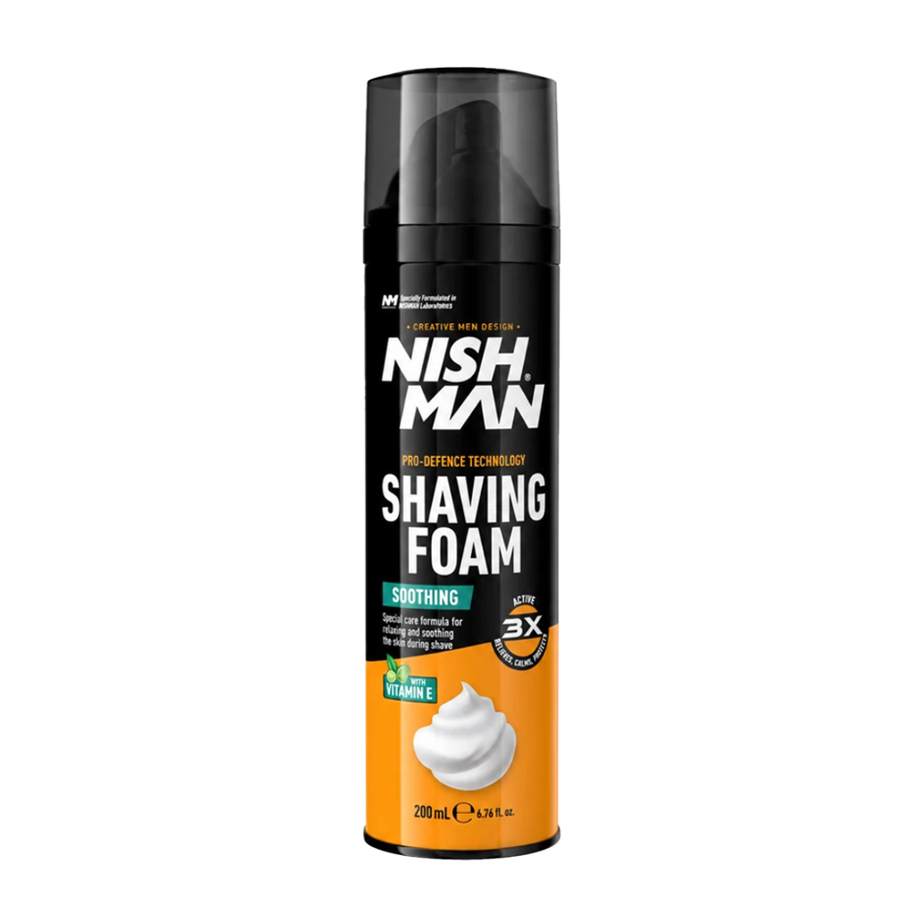 NISHMAN ESPUMA DE AFEITAR MENTOL 200 ml
