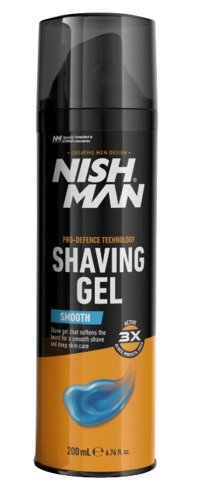 NISHMAN ESPUMA DE AFEITAR GEL 200 ml